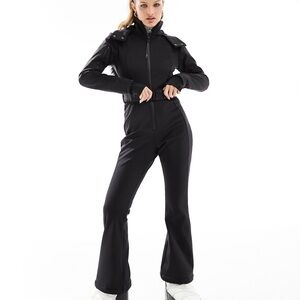 ASOS Women's Black Ski/Snow Jumpsuit